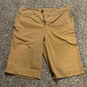 American eagle extreme flex tan khaki sports